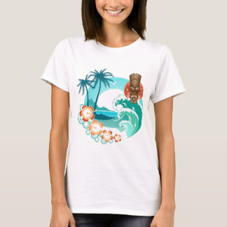 Tiki strand t shirt