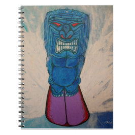 Tiki Surfa Kung Anteckningsbok