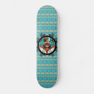 Tiki Tattoo Frog Skateboard Bräda 20,5 Cm