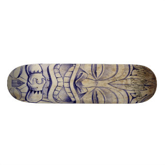TIKI-tatueringen stiger ombord Skateboard Bräda 21,5 Cm