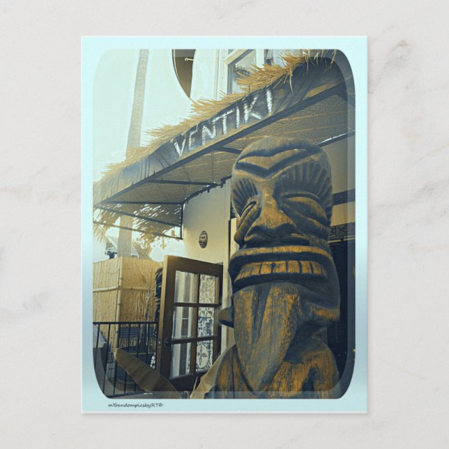 Tiki-tid Vykort (Framsida)