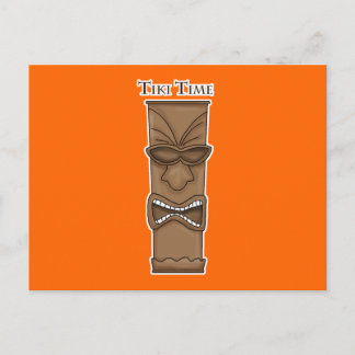 Tiki-tidskort Vykort