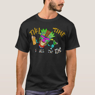 TIKI TIME är hela tiden Tee Shirt