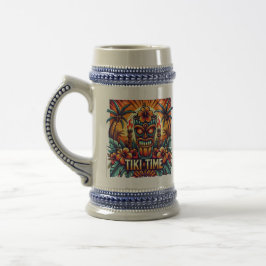 Tiki Time Beer Stein Sejdel