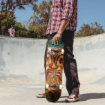 Tiki Time Coola Roligt Fierce Vintage Retro Tropic Mini Skateboard Bräda 18,5 Cm<br><div class="desc">"Tiki time". Få redo att ta med dig din inre spis på stadens gator när du användor den här söta, roligt, häftiga vintage, plågade hawaiiska trättiki ansikte fotoskateboard. Gör en coola och funky påstående varje gång du surfor trottoaren. Gör en underbar gåva till någon speciell (eller dig själv)! Du kan...</div>