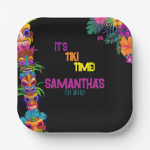 Tiki Time-Födelsedagsfest