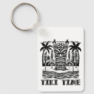 Tiki Time - Hawaiian Island Vibes Nyckelring