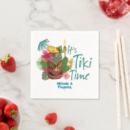 Tiki Time Luau Sommar Strand Bröllop Pappersservett