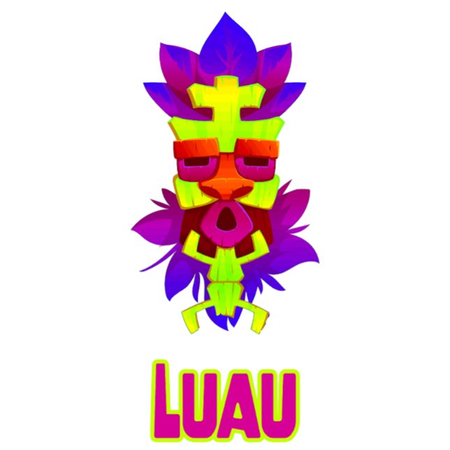 Tiki Time Luau T Shirt (Skapare uppladdad)