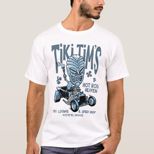 Tiki Tims Tee Shirt (Framsida)