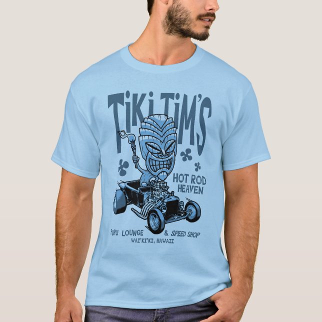 Tiki Tims Tee Shirt (Framsida)