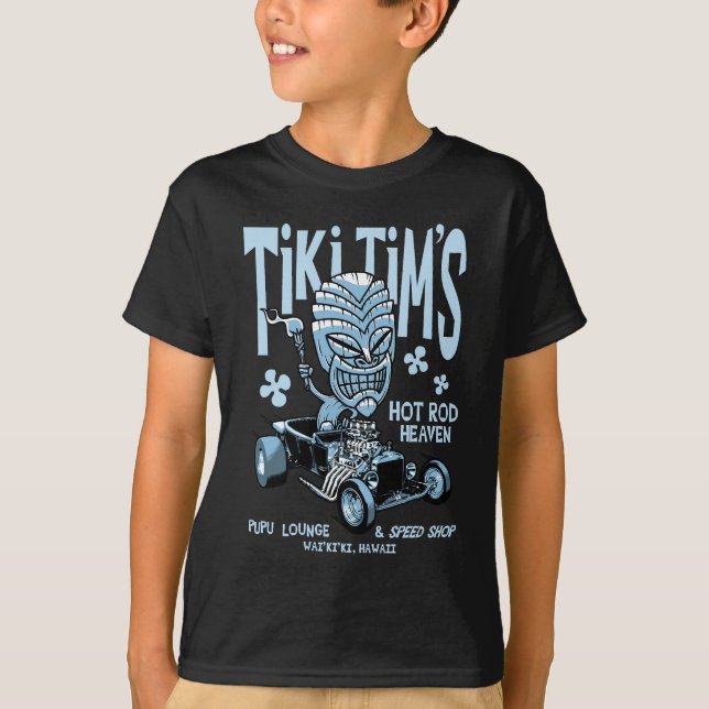 Tiki Tims Tee Shirt (Framsida)