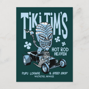 Tiki Tim's Vykort