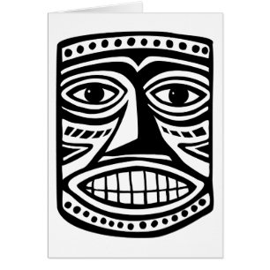 Tiki Toby Hälsningskort