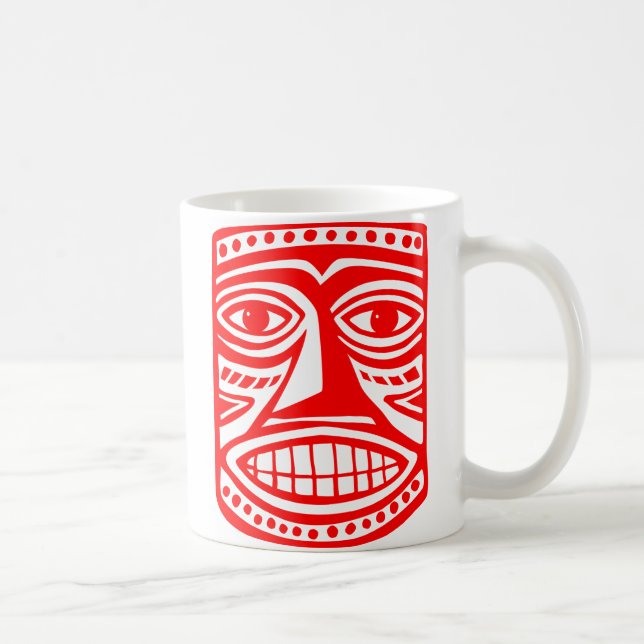 Tiki Toby - Red Kaffemugg (Höger)