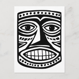 Tiki Toby Vykort