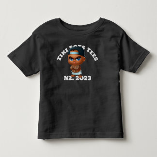 Tiki Tots svart T-Shirt. T Shirt