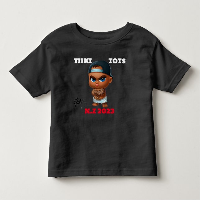 Tiki tots t-shirts  (Framsida)