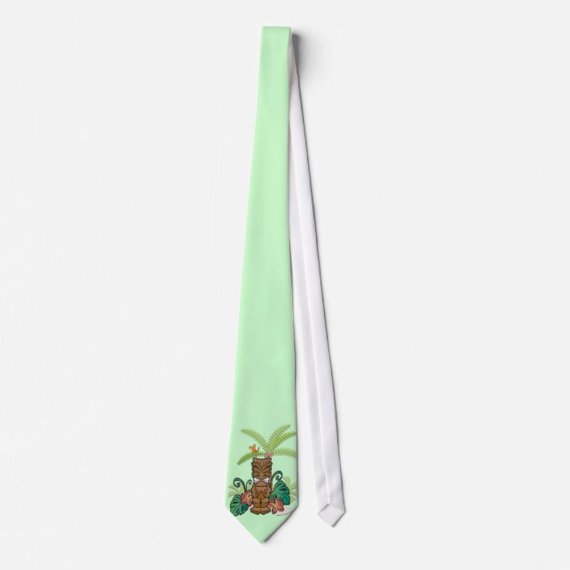 Tiki trädgårdTie Slips (Framsida)