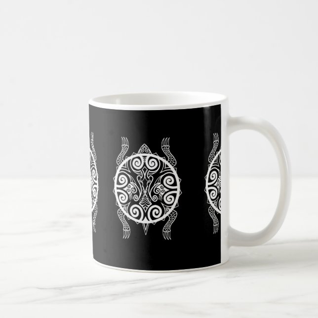 Tiki Turtle Tattoo Kaffemugg (Höger)