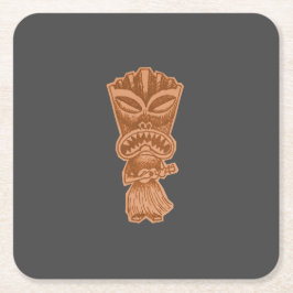 Tiki Underlägg Papper Kvadrat