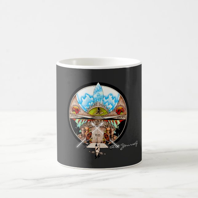 Tiki Village Kaffemugg (Center)