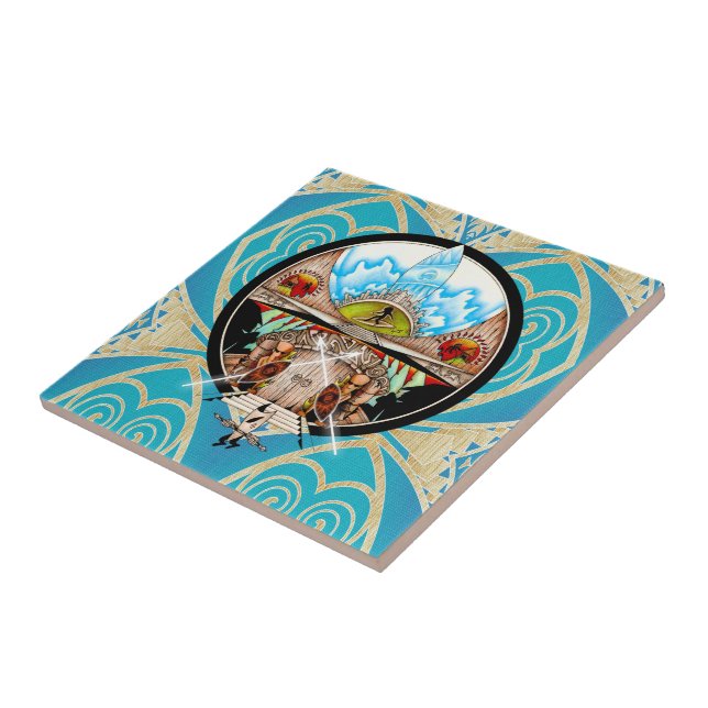 Tiki Village Kakelplatta (Sidan)