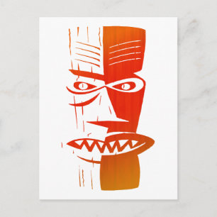 Tiki Vykort