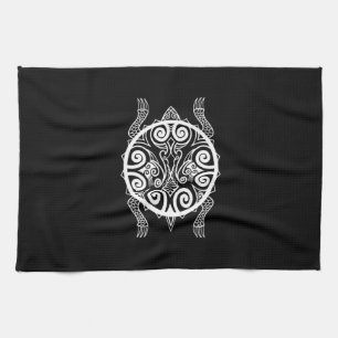 Tiki Warrior Turtle Tattoo Kökshandduk