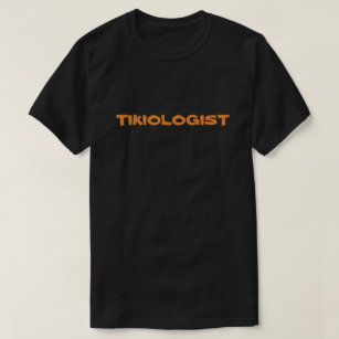 Tikiolog vid Tiki Pub Älskare T Shirt