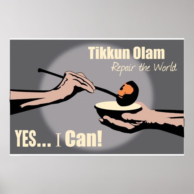 Tikkun Olam....Reparera världen Poster (Framsidan)