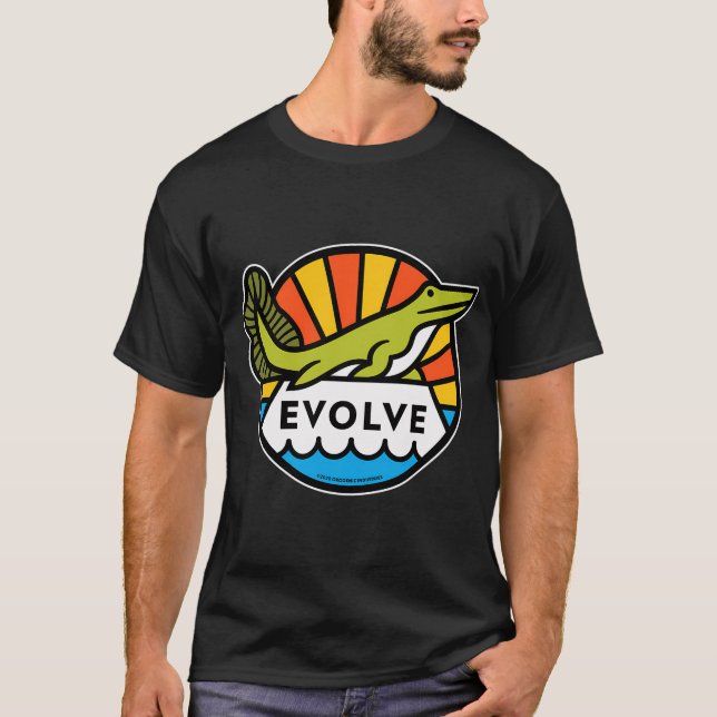 Tiktaalik: Utveckla T Shirt (Framsida)