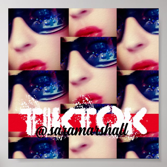 TikTok keepsaké Poster (Framsidan)