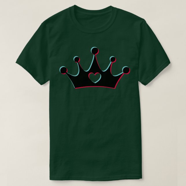 TikTok Princess T Shirt (Design framsida)