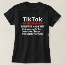 TikTok - Varning - Föräldrarna vaknar! T-Shirt