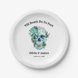 Til Death do oss Part Gothic Halloween Bröllop