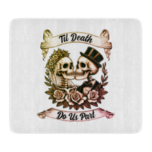 Til Death Do US Part: Bride & Groom Skeleton