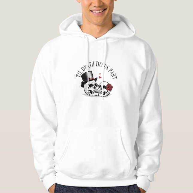 Til Death do us part Hoodie (Framsida)