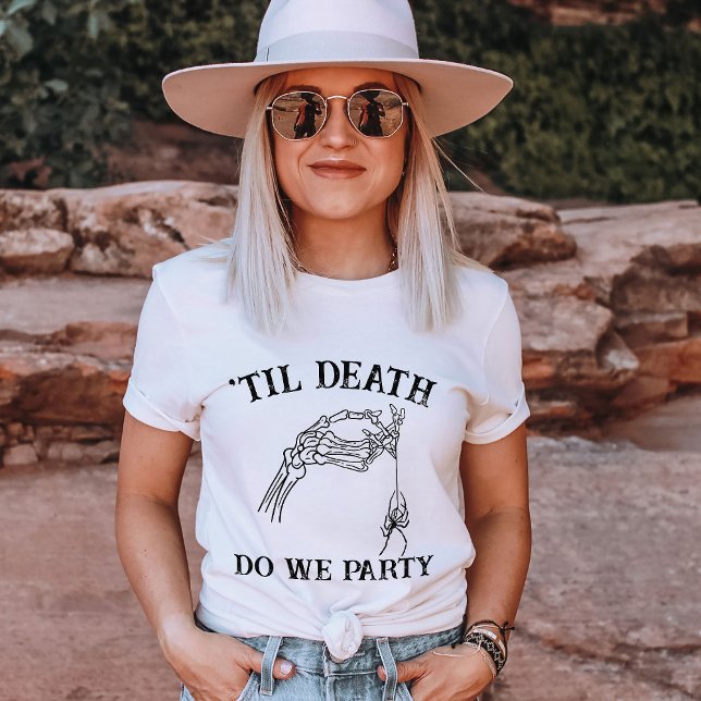 Til Death do US Party gift for Bridesmaid Anpassni T Shirt (Skapare uppladdad)