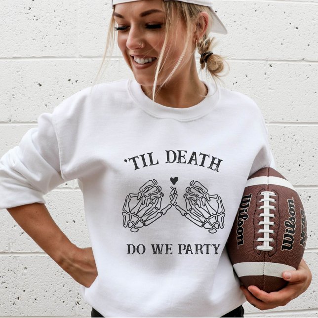 Til Death do us Party gift for Bridesmaids gotiic T Shirt (Skapare uppladdad)