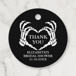 Til Death Do US Party Möhippa Tack Gåvor Etiketter