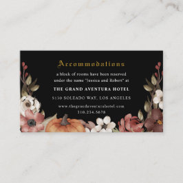 "Til Död do oss Part Halloween Bröllop Tilläggskort