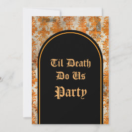 Til Död do oss Party Halloween-inbjudan Inbjudningar