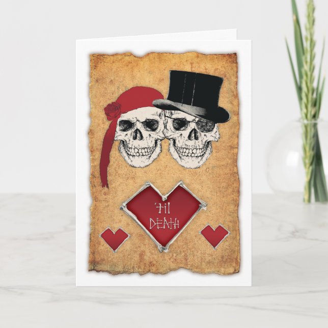 'til död gör oss delen helgkort (Framsida)