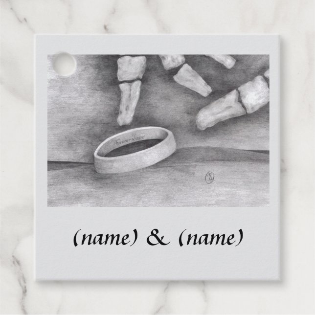 "Til Döden"-tematisk konst Gåvor Etiketter (Framsida)