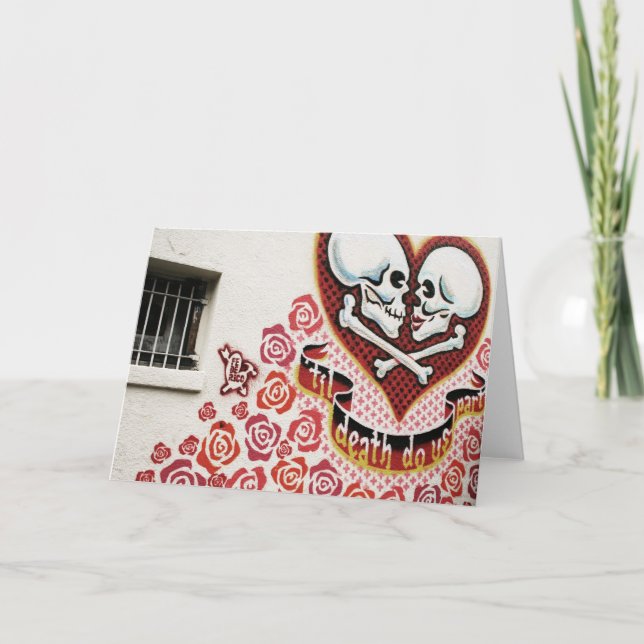 Til dödvalentineskort helgkort (Framsida)