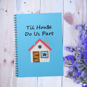 Til House Do US Part Light-Färg Anteckningsbok