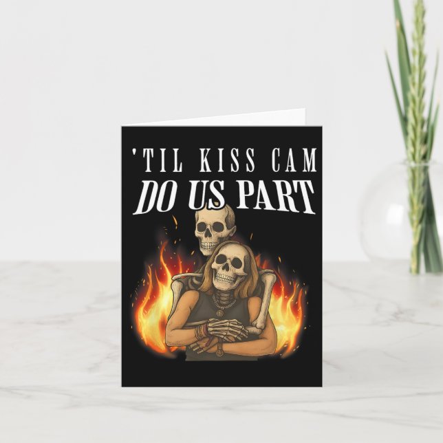Til Kiss Cam gör oss sällskap Kort (Framsida)