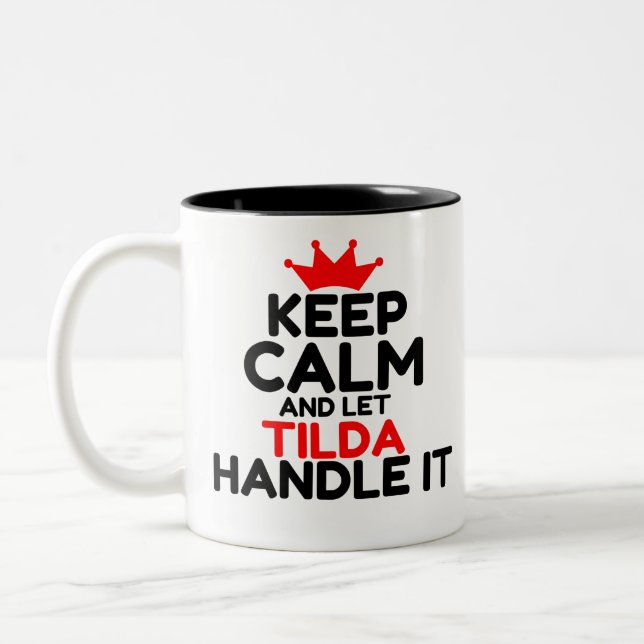 TILDA Två-Tonad MUGG (Vänster)