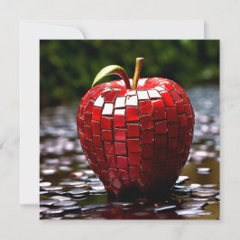 Tile Apple Julkort